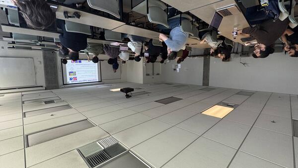 Dr. Glazier giving a talk - 2